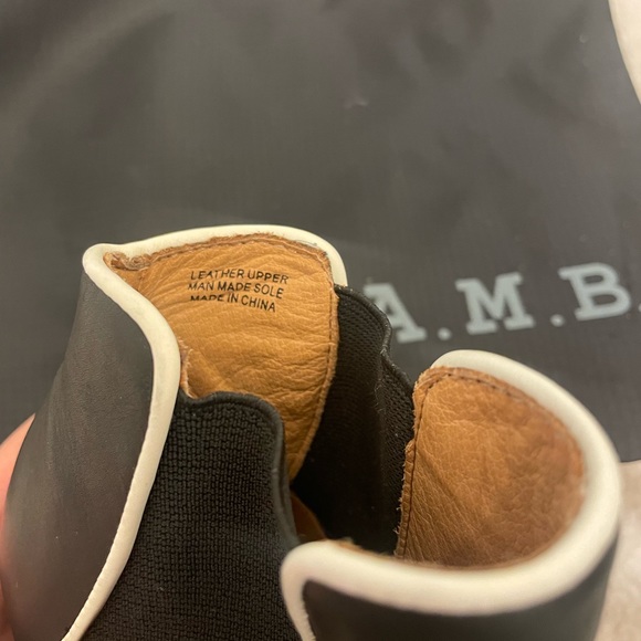 L.A.M.B. Black Diva Platform Wedge Bootie - Picture 6 of 9